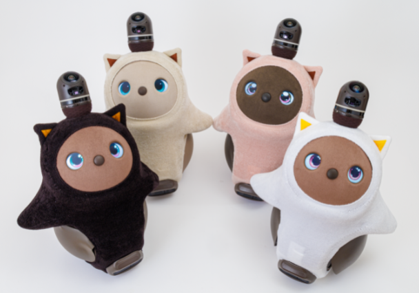 LOVOT ねこみみニット ロシアンブルー メランジベージュ